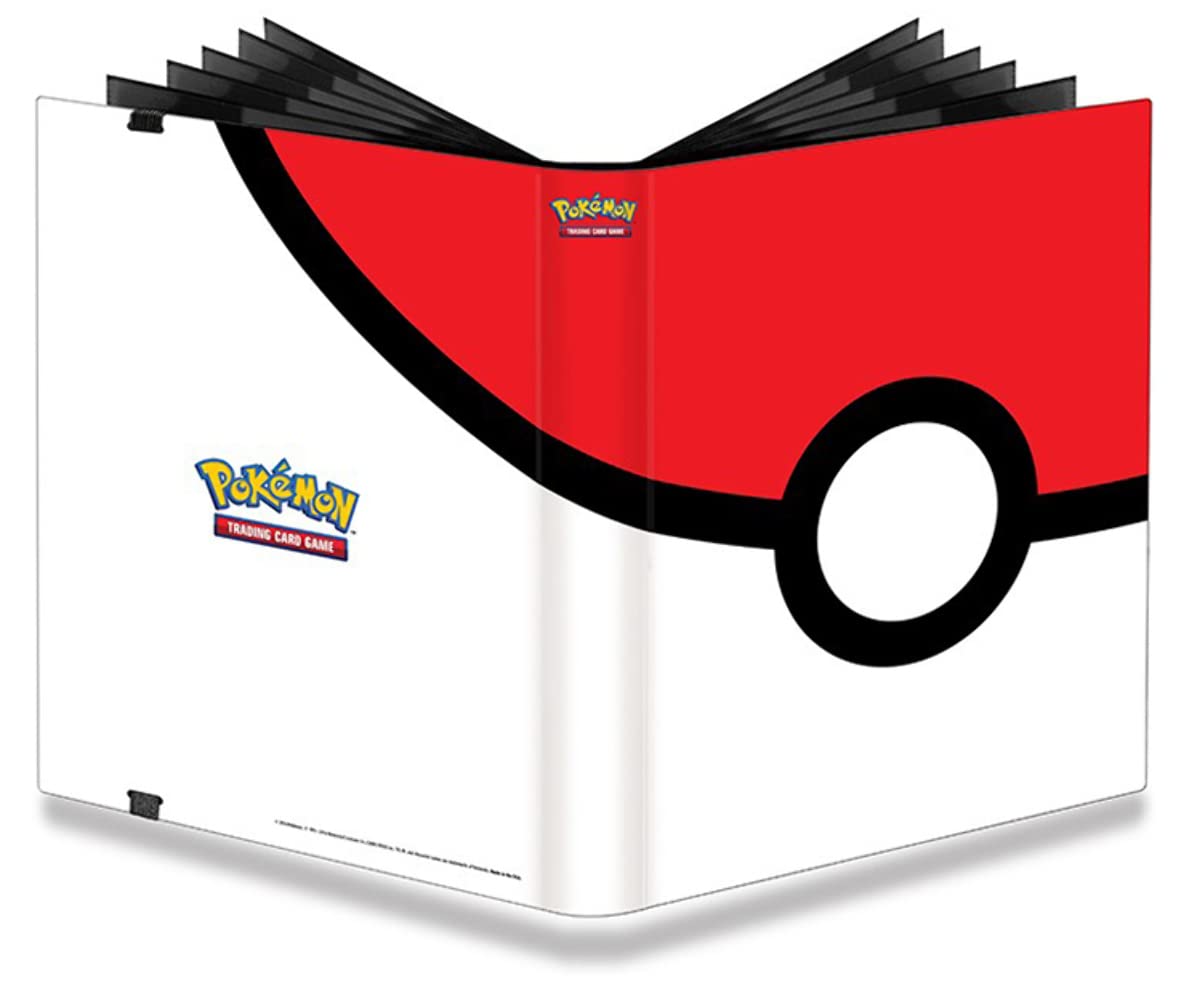 Ultra PRO Poke Ball binder with full-view cover protects up to 360 Pokémon cards