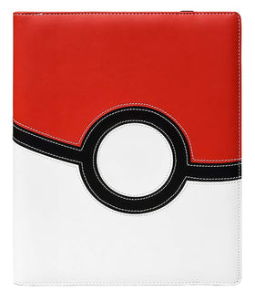 Ultra PRO Pokémon binder cover shows a leatherette finish and premium protection.