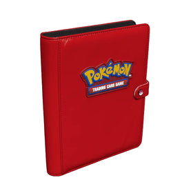 Ultra Pro Pokemon Premium Snap Binder red cover with Poké Ball snap for secure transport