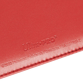 Binder interior with side-loading pages and black backing for card separation