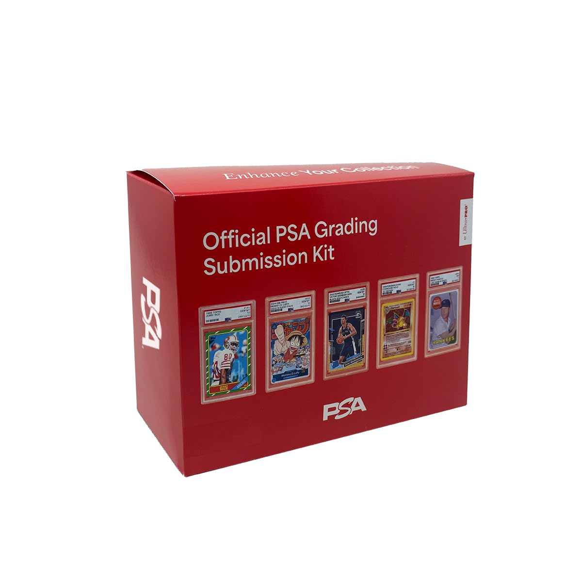 Ultra PRO PSA Submission Kit card protectors demonstrate rigid protection for grading submissions