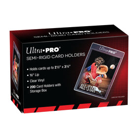 Ultra Pro 200-count box with sleeves, ready for storage