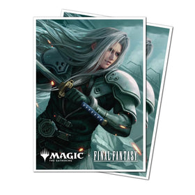Ultra PRO Sephiroth Wisnu Tan Apex sleeves showcase textured back artwork