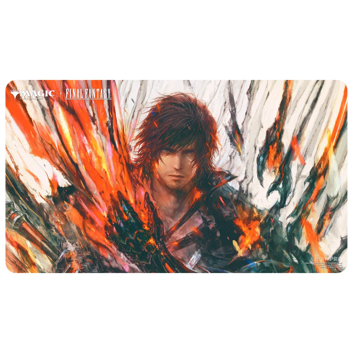 Ultra PRO Summon Ifrit back art; durable play surface for smooth MTG matches.