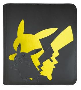 Ultra PRO UP Elite Series binder front view with 12-pocket design for organized Pokémon cards.
