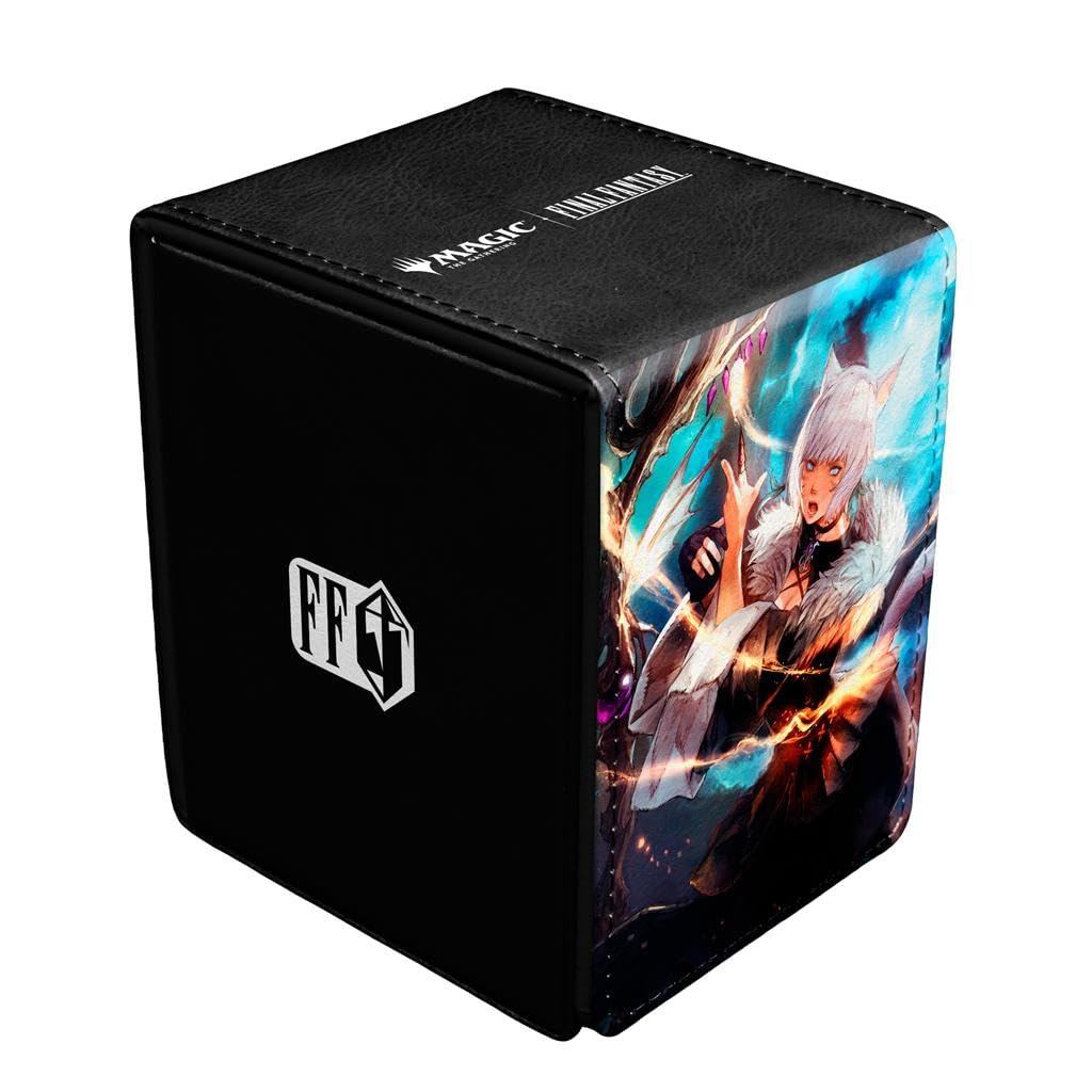 Ultra Pro UP38496 Alcove Flip Deck Box protects MTG and Final Fantasy decks on the go