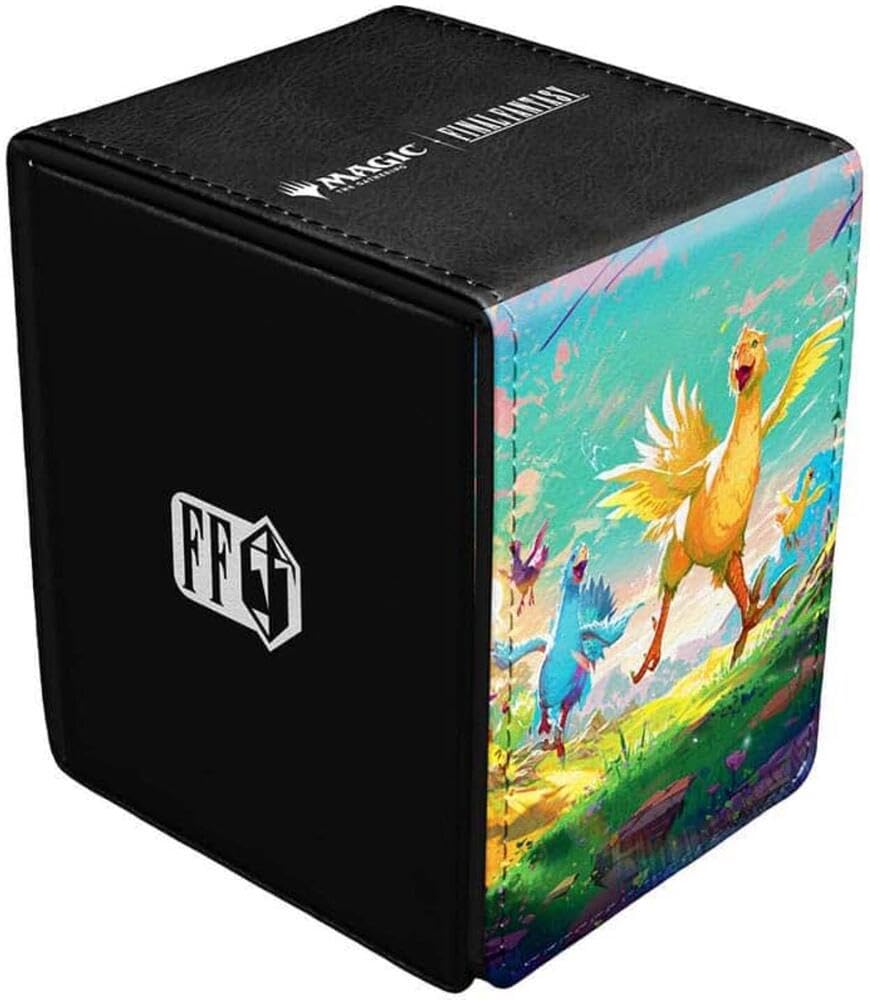 Ultra Pro Alcove Flip Deck Box features strong magnetic closure and dual thumb notches for quick access.