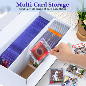 ULTRGEE card storage for trading cards suits sports and TCG collections