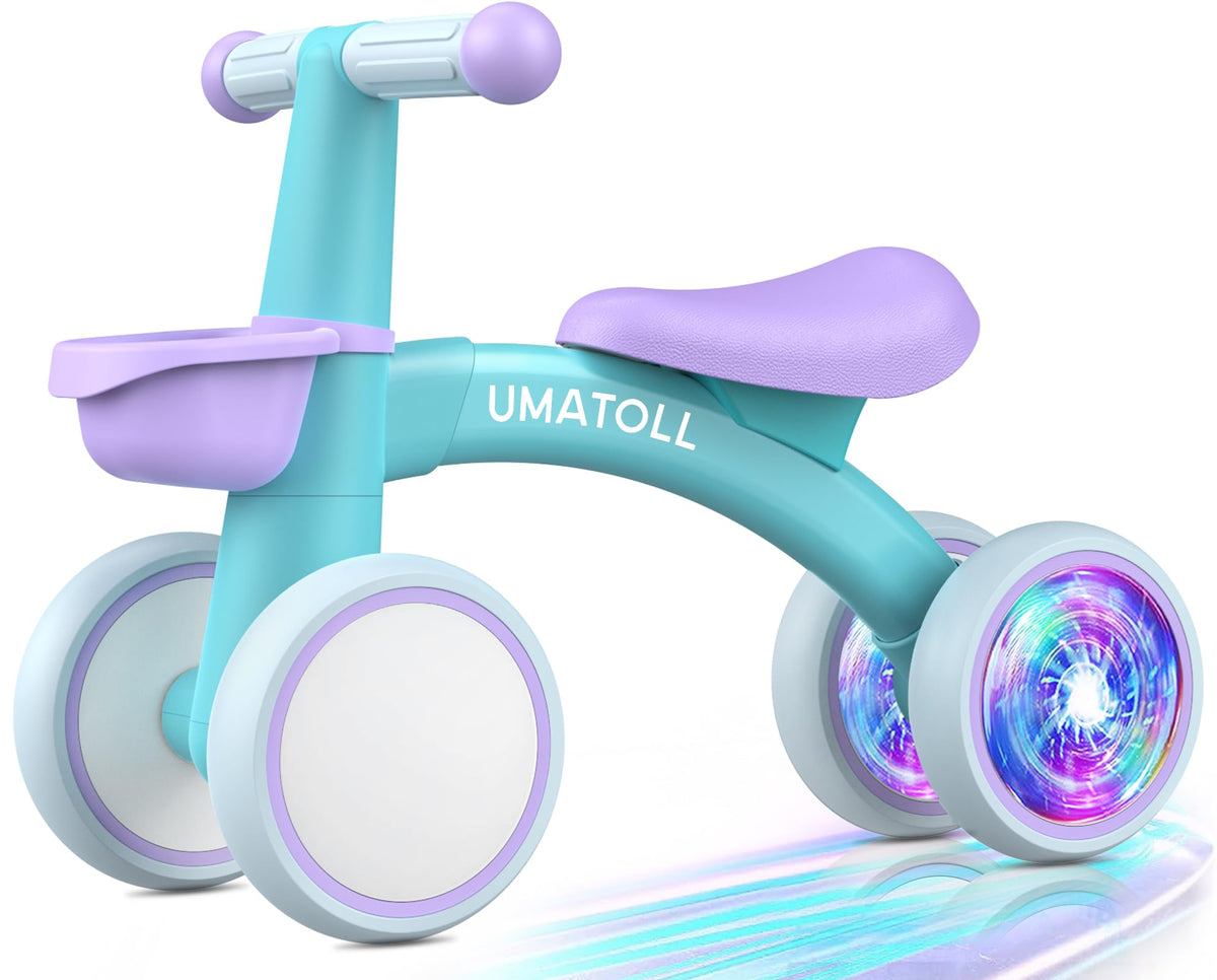 Umatoll balance bike rear wheel glow invites curiosity during play