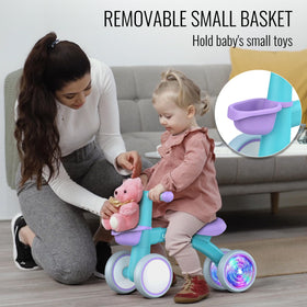 Umatoll fully enclosed wheels protect tiny toes during rides