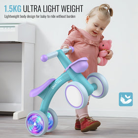Umatoll lightweight aluminum frame makes rides easy and playful