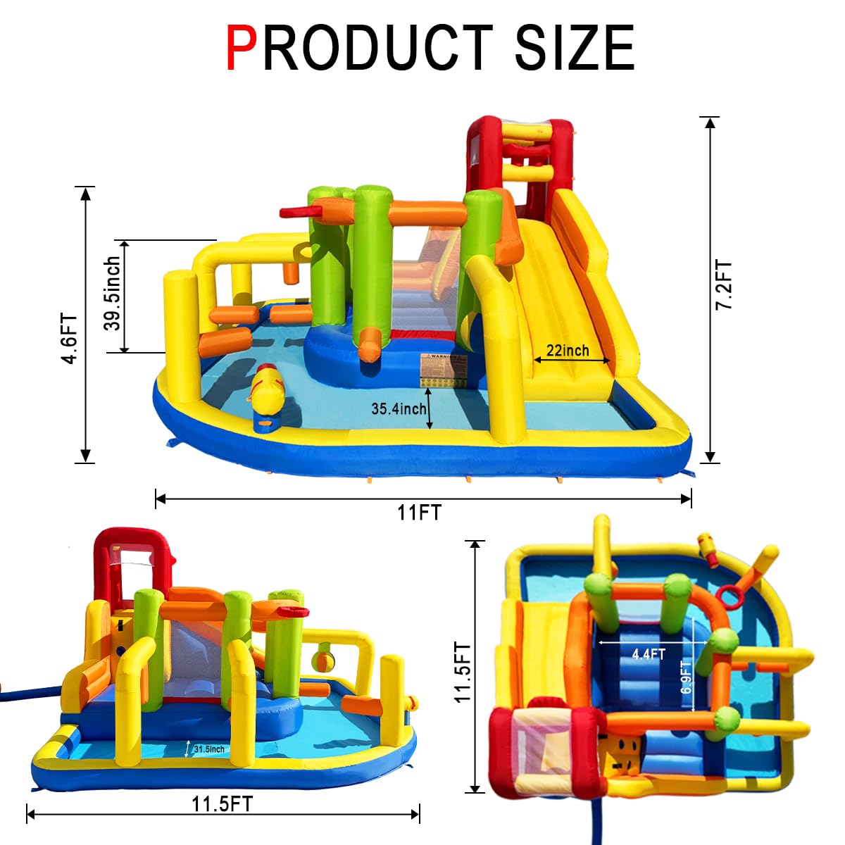 Umbalir quick-setup inflatable blower simplifies setup in minutes