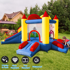 Umbalir bounce area spanning 6x4.8 ft for ample bouncing space.