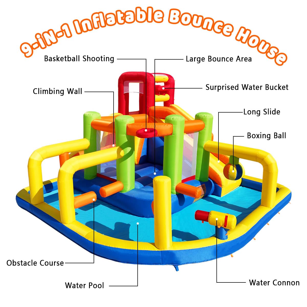 Umbalir water park with dump bucket delivers surprising splash fun
