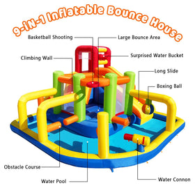 Umbalir water park with dump bucket delivers surprising splash fun