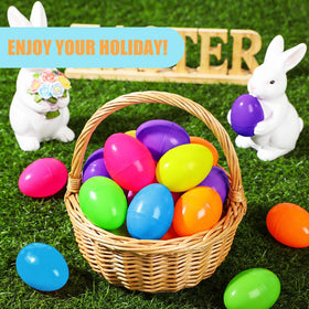 UMEELR eggs in basket as a holiday decoration and prize ideas
