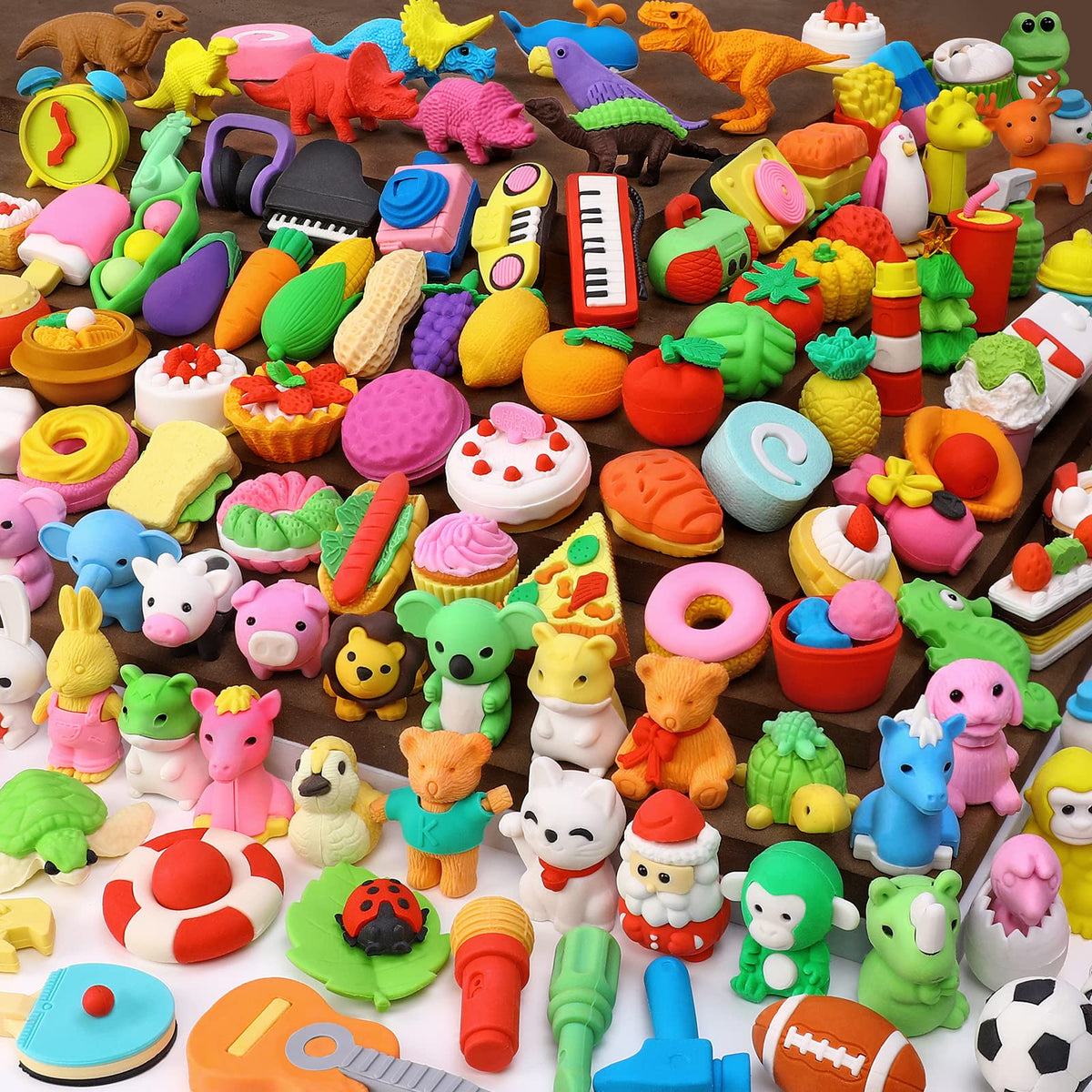 UMIKU dinosaur eraser boosts fine motor skills and classroom creativity.