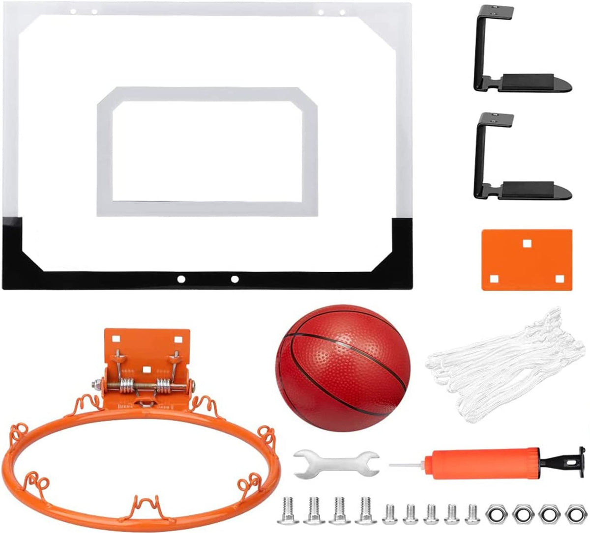Umnodobn mini hoop door rim design supports realistic shooting practice.