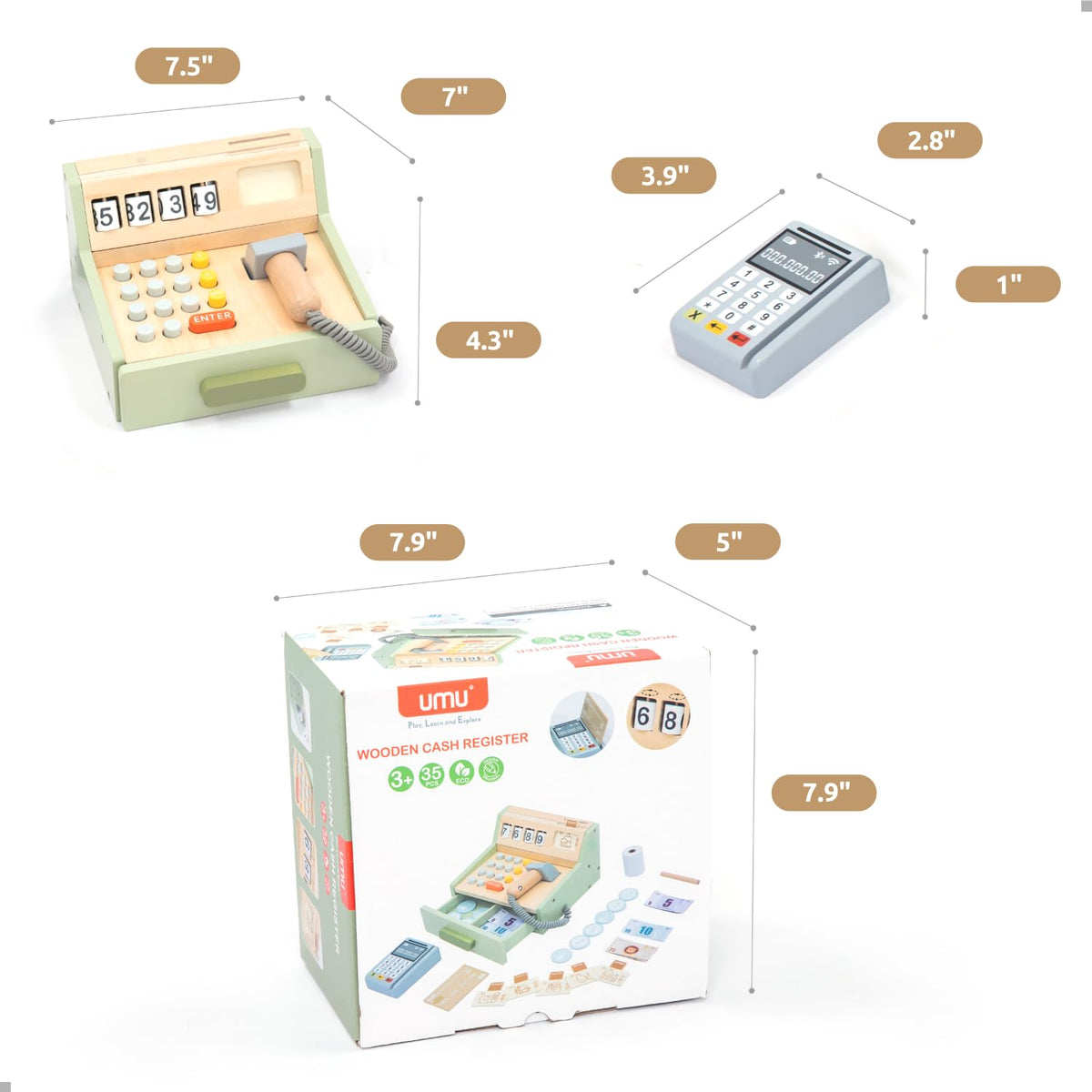 UMU wooden toy emphasizes durability and safe design for children