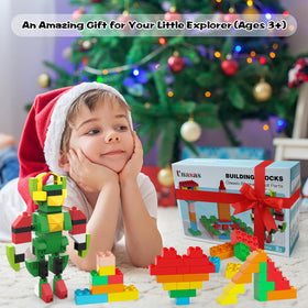 Unasas gift-ready box invites hours of imaginative construction.