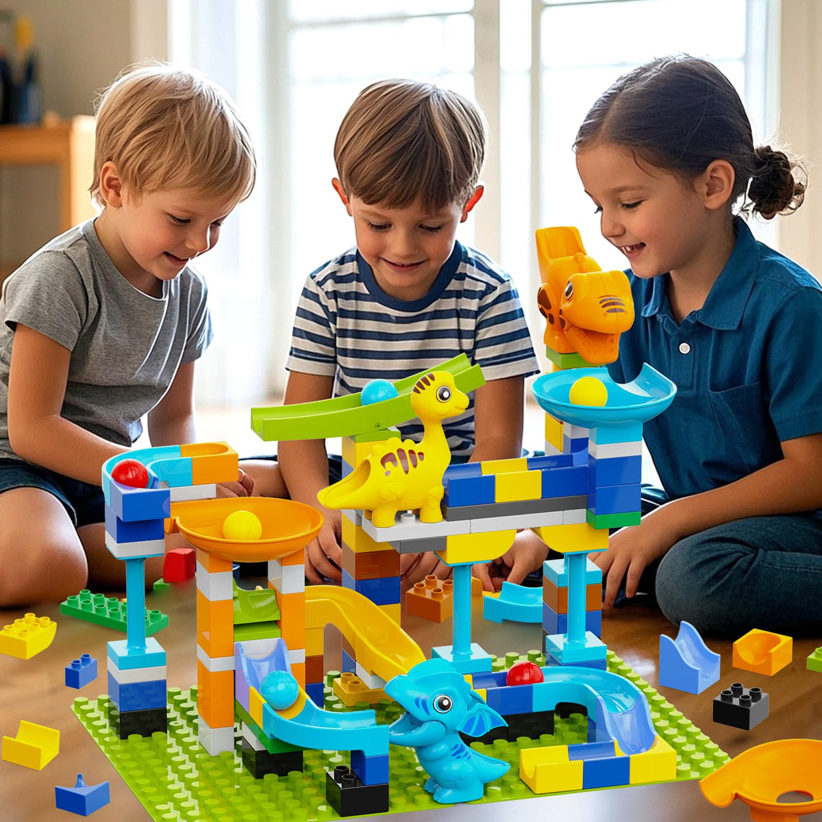 Unasas child-safe ABS plastic with rounded edges ensures safer play
