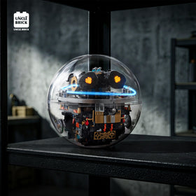 UNCLE BRICK remote-controlled robot demonstrating precise movement and interactive play.