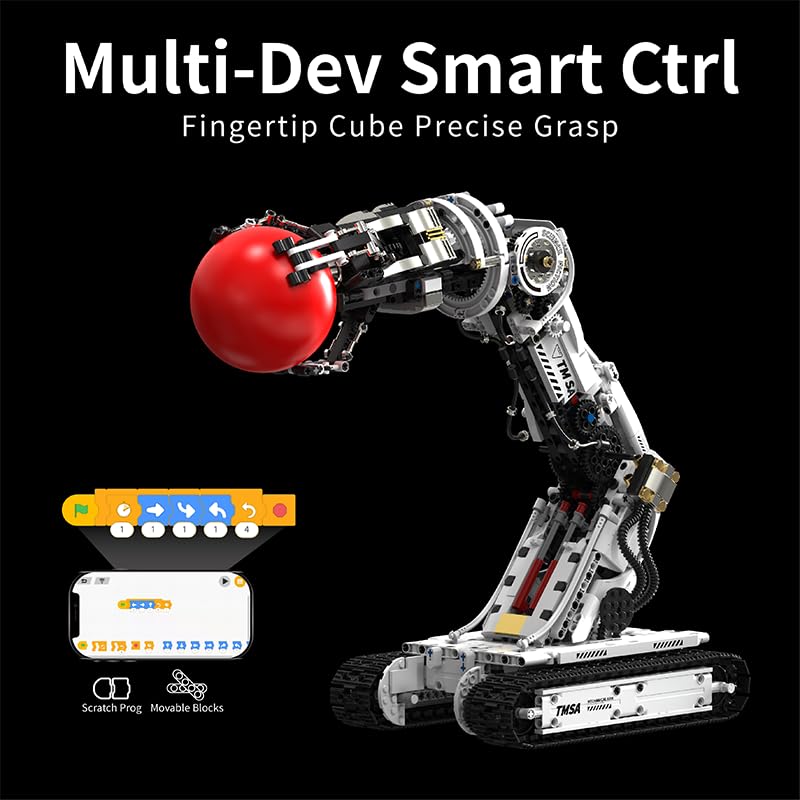 UNCLE BRICK robot arm gripper opening and closing 180 degrees