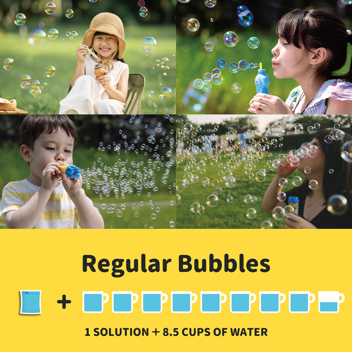 Uncle Bubble bubble gun compatibility for quick, playful bursts