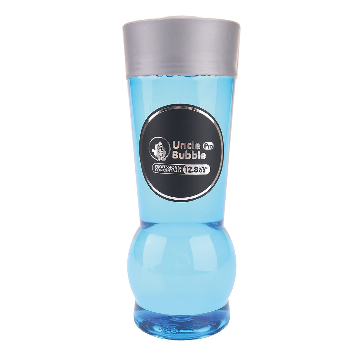 Uncle Bubble eco packaging highlights 90% less plastic than rivals.