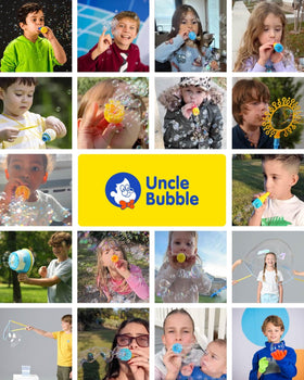 Uncle Bubble 8oz Ultra Solution bottle ready to use