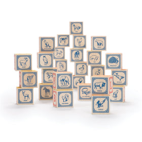 Uncle Goose Classic ABC Blocks with numbers and symbols for counting