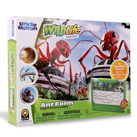 Uncle Milton Antopia Rainforest Habitat tunnel starter tool in use