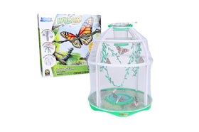 Uncle Milton Butterfly Farm habitat assembly for a hands-on science project