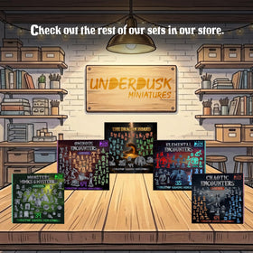 Underdusk Chaotic Encounters 1-inch grid compatibility for seamless map integration