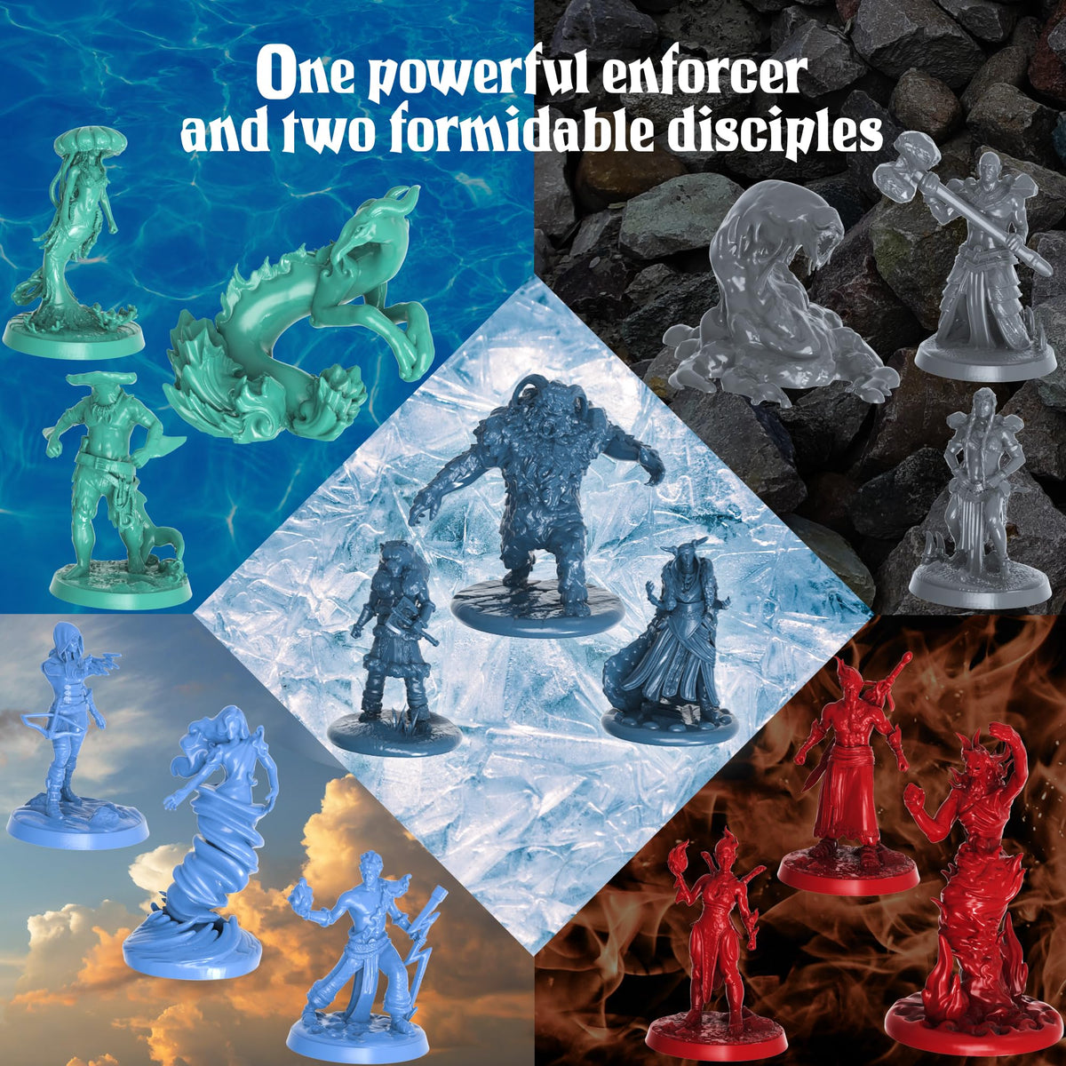 Underdusk Air figures bring fast, aerial threat to encounters.