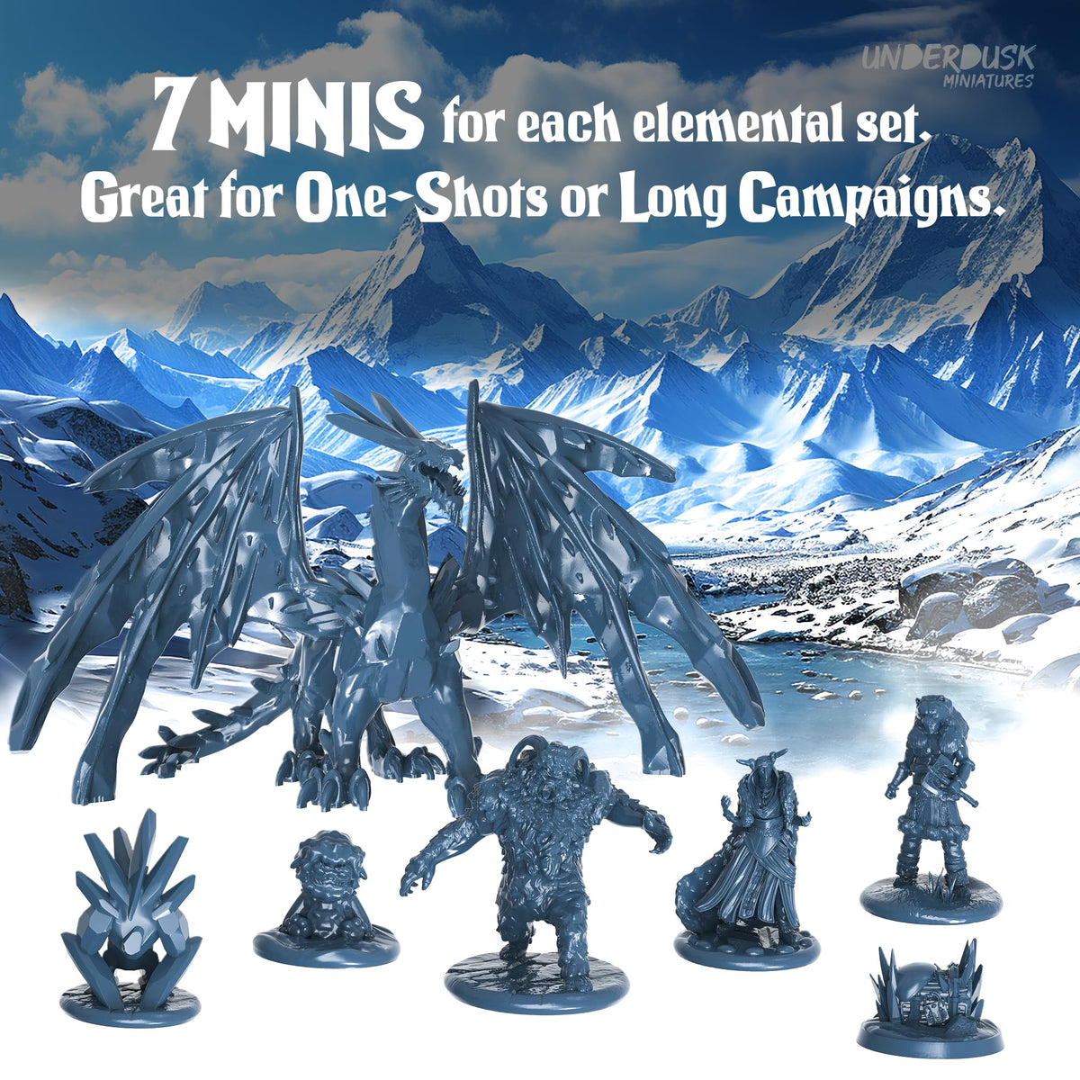 Underdusk Ice figures add chilling ambush options for dynamic encounters.