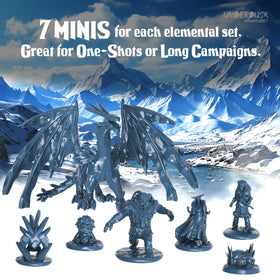 Underdusk Ice figures add chilling ambush options for dynamic encounters.