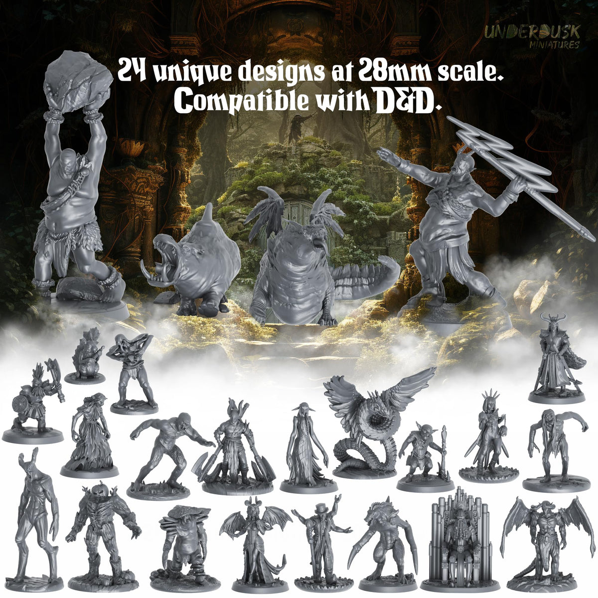 Underdusk Big Dragon miniature creates memorable climactic moments.