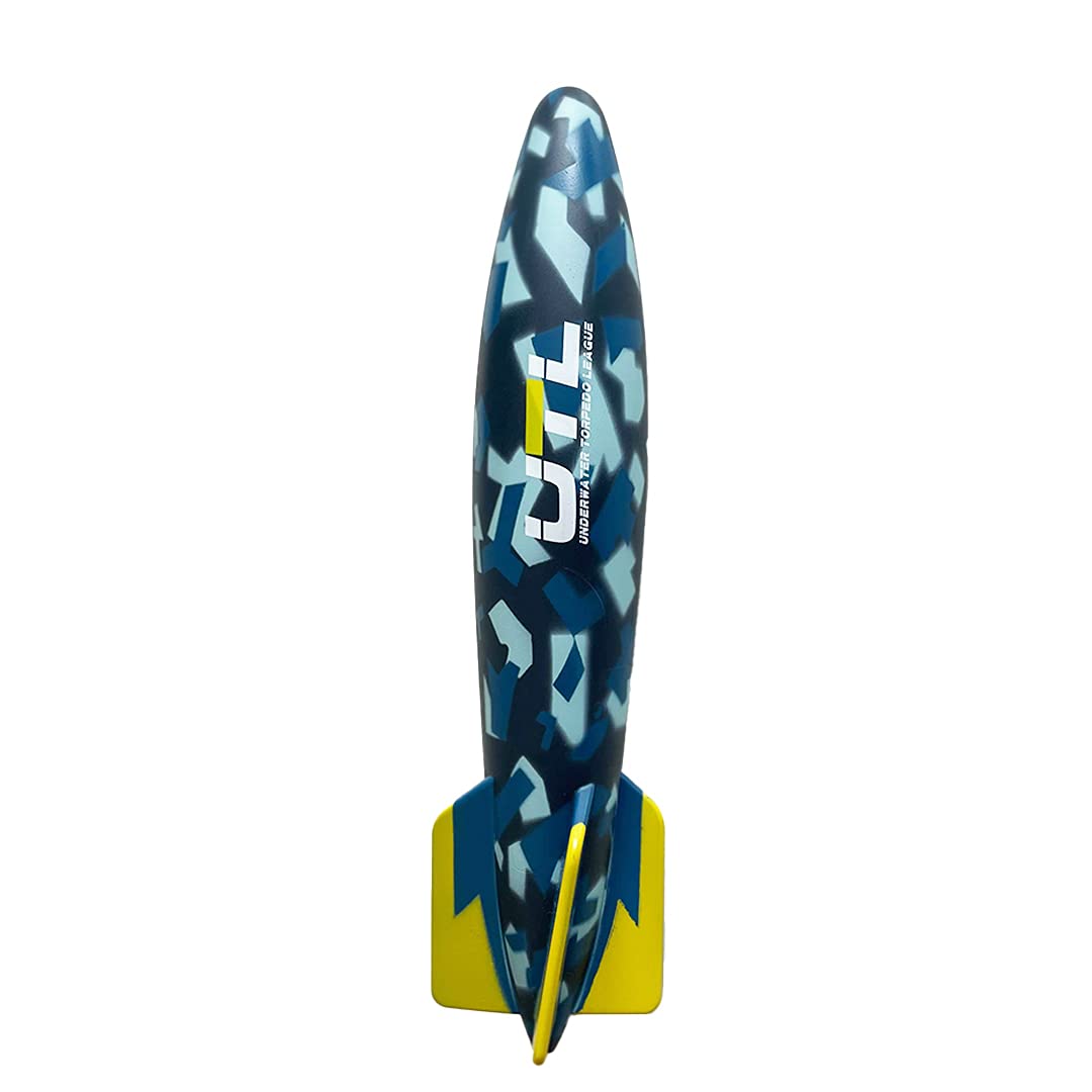 Official-size glider in blue camouflage supports authentic UTL game practice