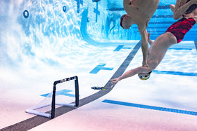 11oz rubber body provides momentum for longer, stable glides in pools