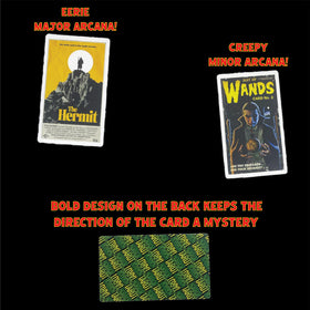 Instruction book for Todd Alcott Horror Tarot by The Unemployed Philosophers Guild