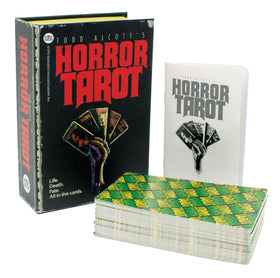 The Unemployed Philosophers Guild Todd Alcott Horror Tarot 78-card deck for immersive readings