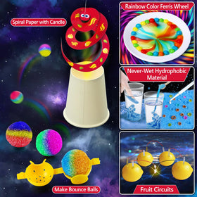 UNGLINGA 210 Experiments Multi-project Kit—boosts problem-solving and teamwork.