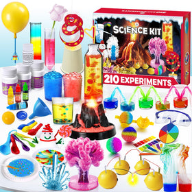 UNGLINGA 210 Experiments Volcano project—hands-on eruption science for curious kids.