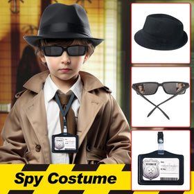 UNGLINGA kids spy kit detective glasses add authentic spy roleplay