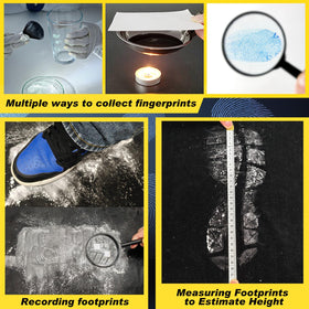 UNGLINGA magnifying glass boosts careful observation during challenges