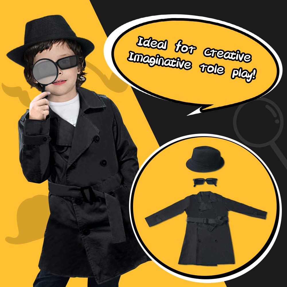 UNGLINGA Spy Kit spy glasses enable discreet observation during pretend investigations.