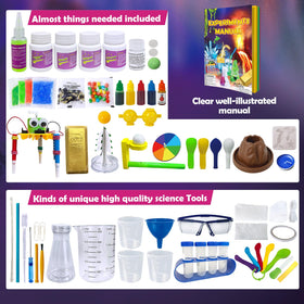 UNGLINGA step-by-step-manual guides young scientists clearly for successful experiments