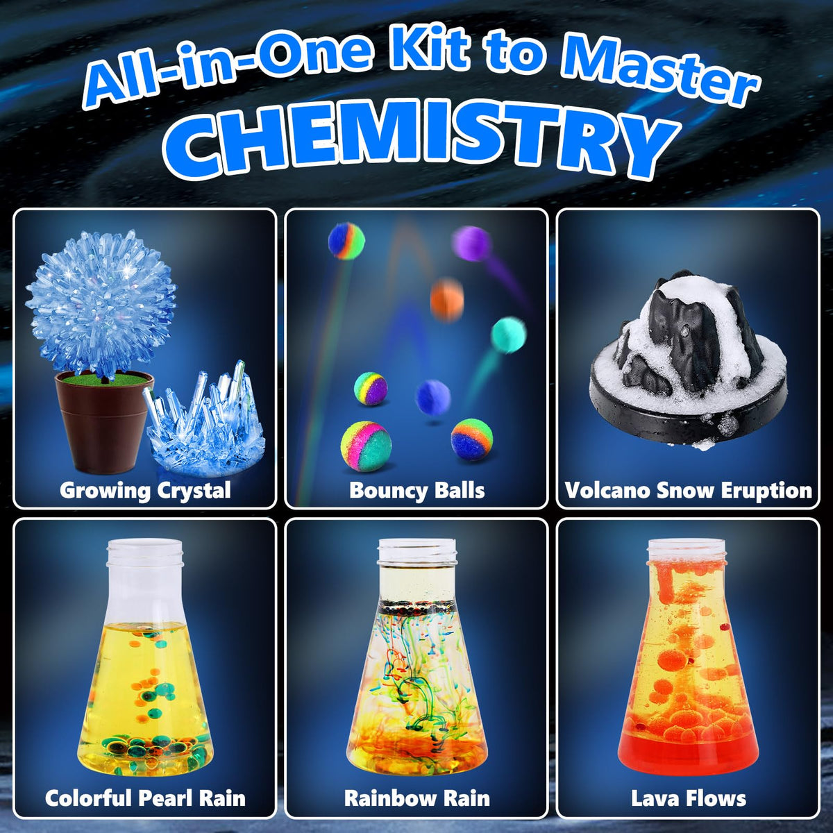 UNGLINGA volcano scientist kit assembly invites hands-on exploration