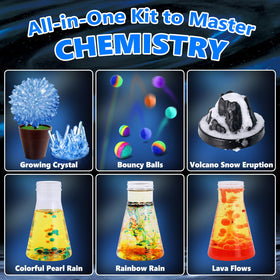 UNGLINGA volcano scientist kit assembly invites hands-on exploration